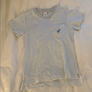 Beaufort Bonnet Blue and White Striped Short Sleeve Tee Boys size 4T